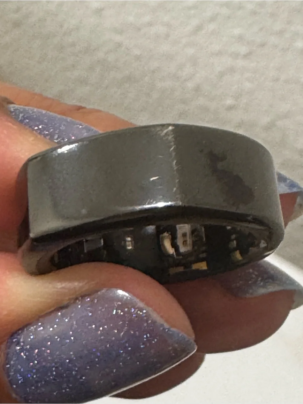 Oura Gen 3 Heritage Black Ring-Size 7